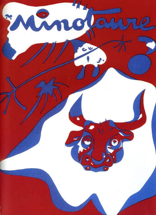 Cover of Surrealist Journal Minotaure, 1935 by Joan Mir