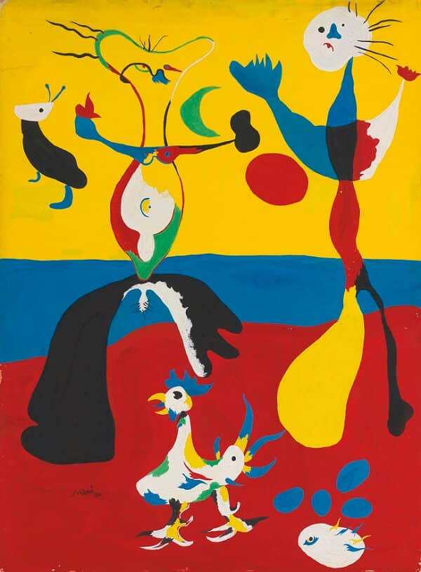 Le Fermier et son epouse, 1936 by Joan Miro