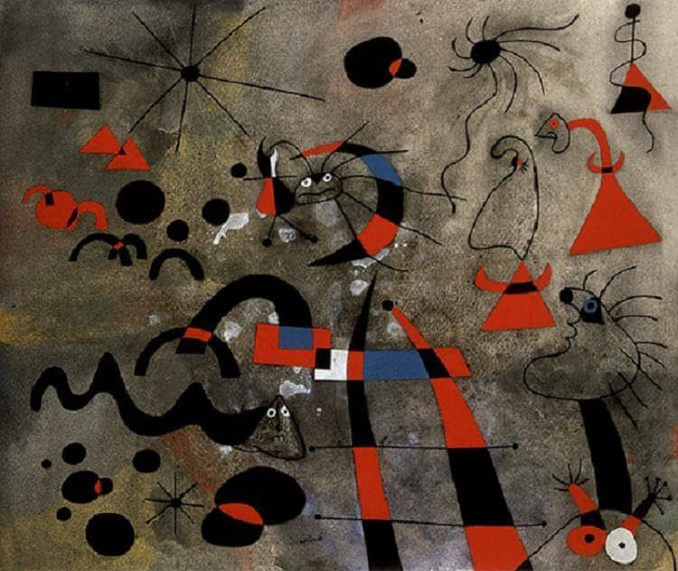 The Escape Ladder, 1940 by Joan Miro