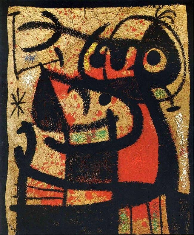 Woman and Bird, 1960 by Joan Miro