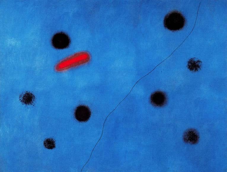 Blue I, 1961 by Joan Miro