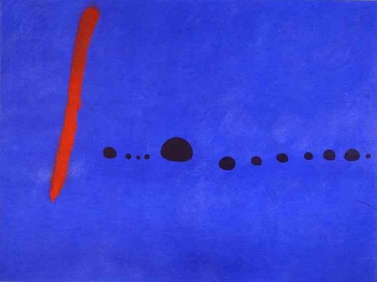 Blue II, 1961 by Joan Miro