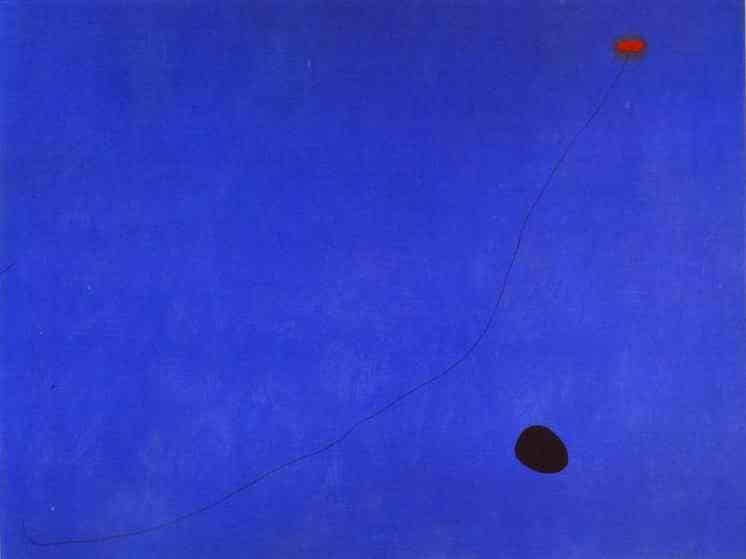 Blue III, 1961 by Joan Miro
