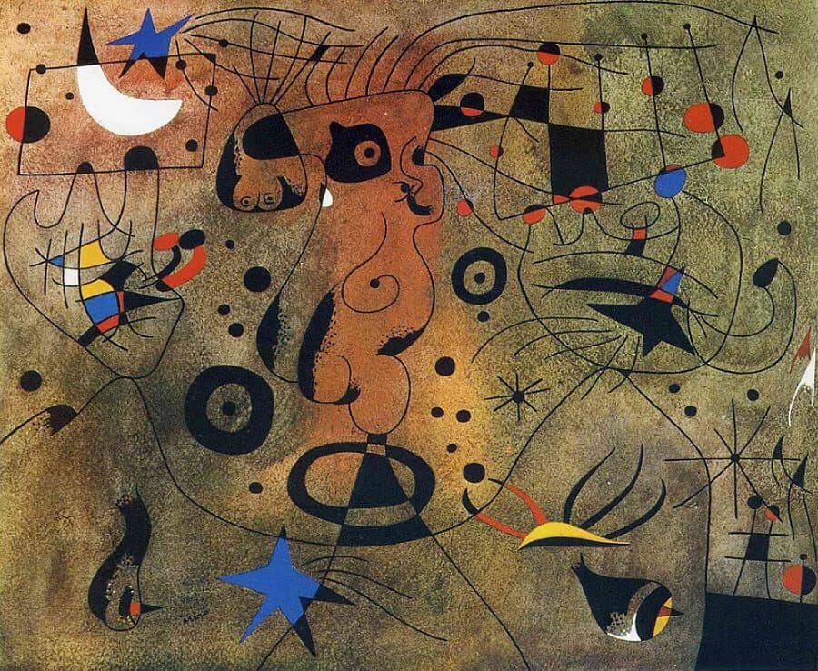 Bird, Insect, Constellation, 1974 by Joan Miro