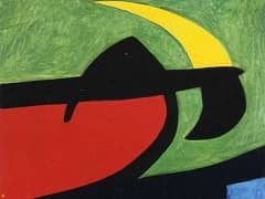 Catalan Peasant in the Moonlight by Joan Miro