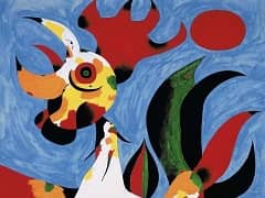 Le Coq by Joan Miro